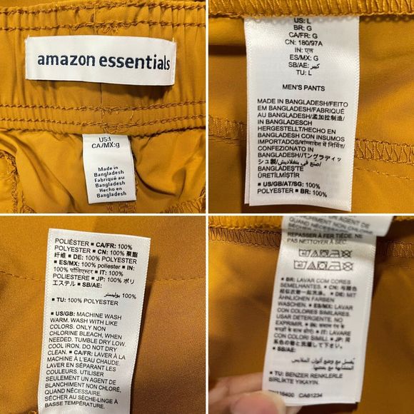 New Men's hiking pants Pull On hiking pants Large Camel that absorb moisture - Picture 9 of 15